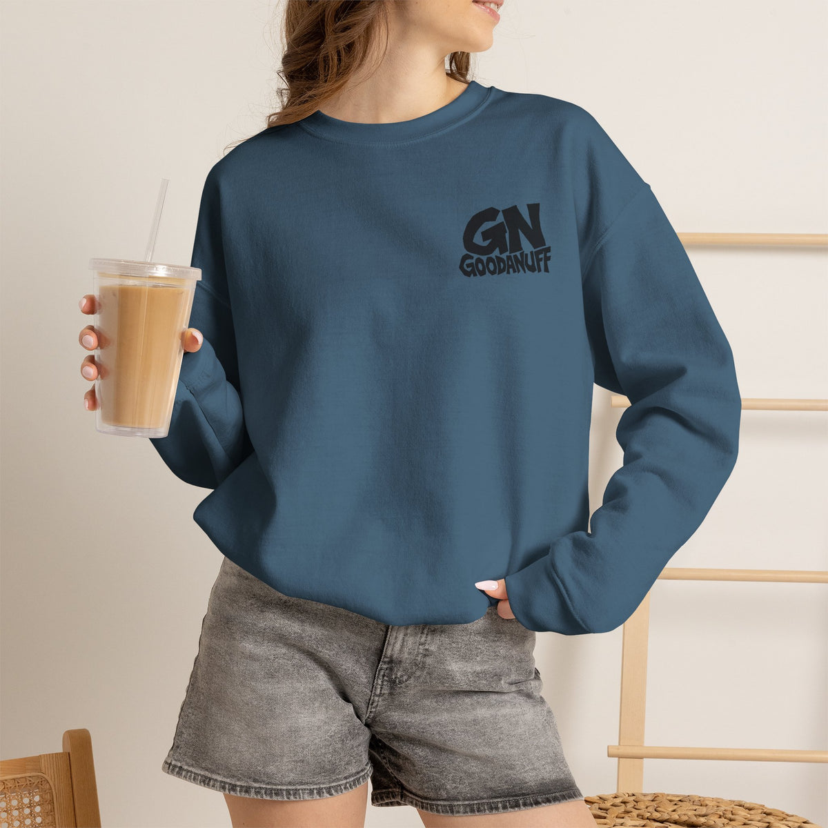 GN GOODANUFF Women's Unisex Crewneck