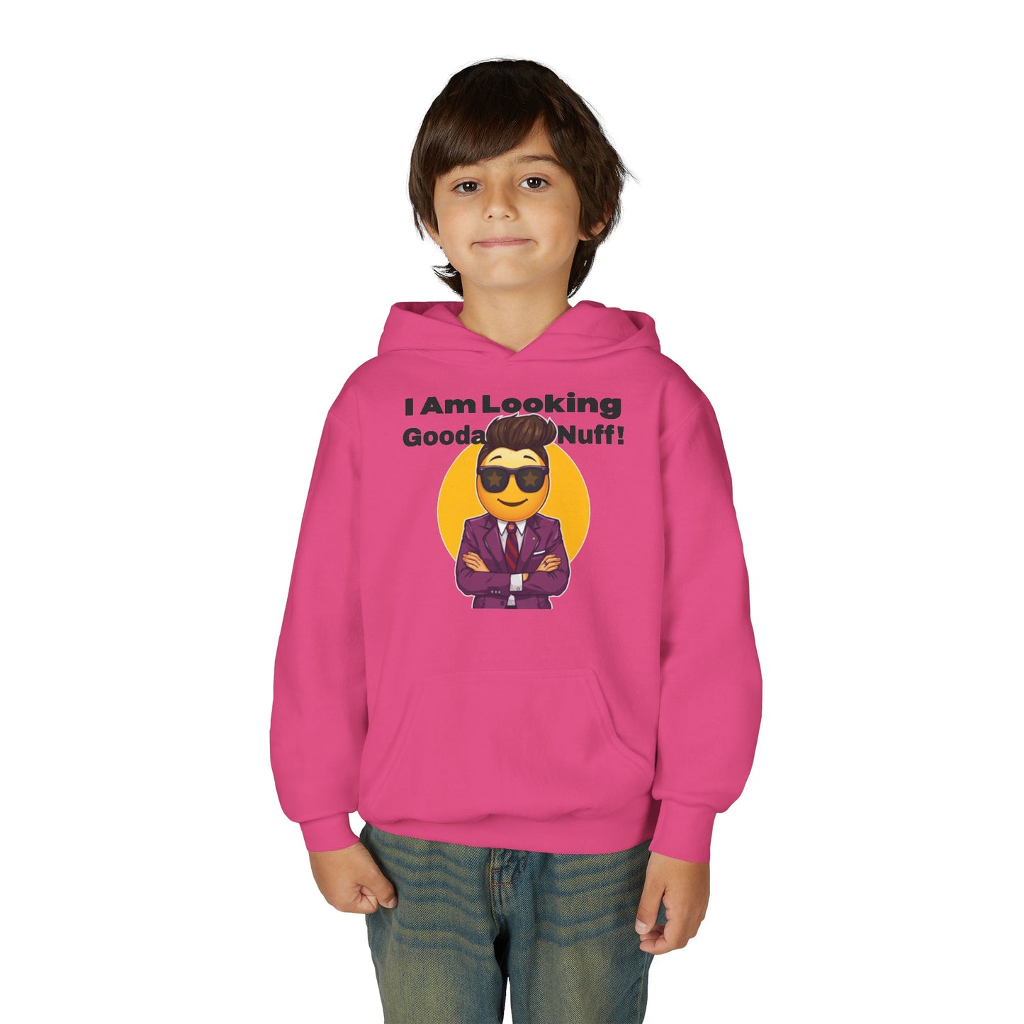 I AM Looking GoodaNuff Unisex Youth Hoodie
