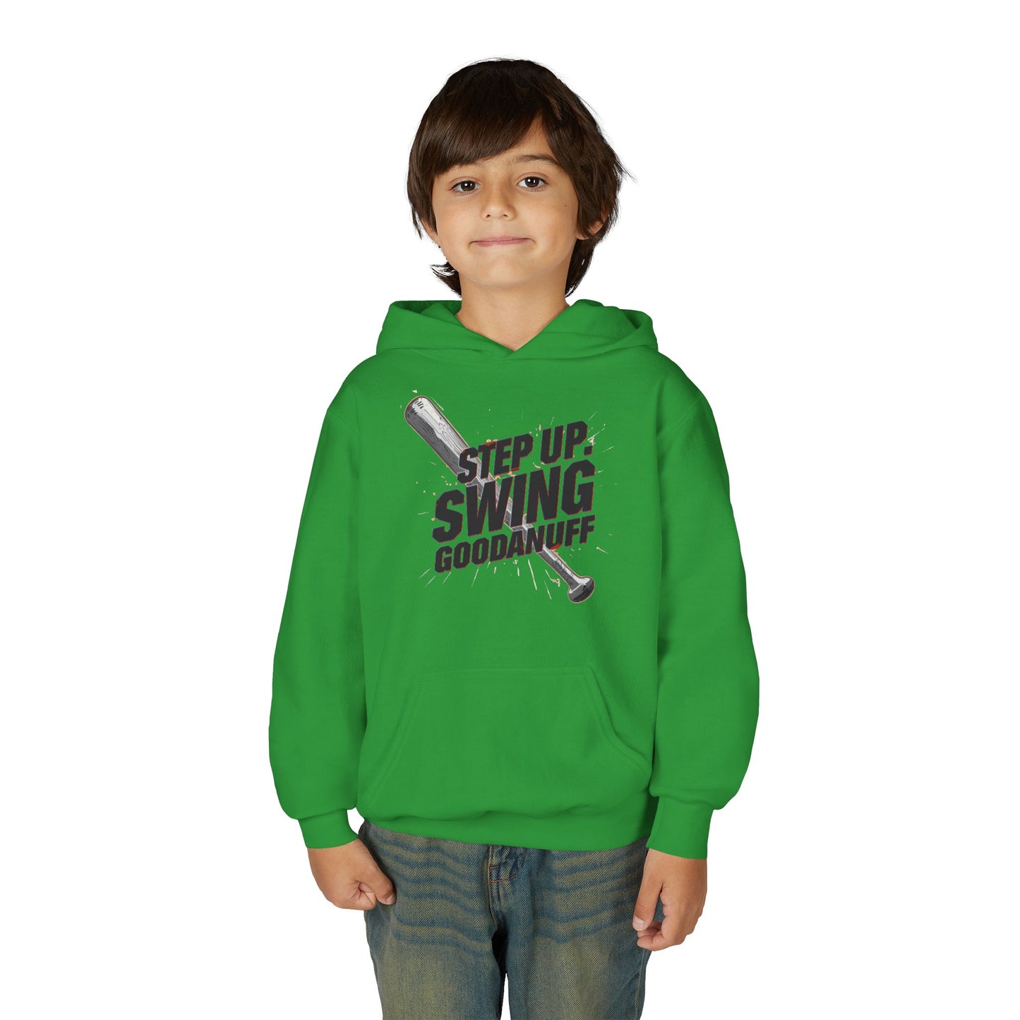 Step Up. Swing GoodaNuff Unisex Youth Hoodie