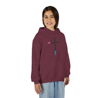 I AM GoodaNuff. UR GoodaNuff Unisex Youth Hoodie