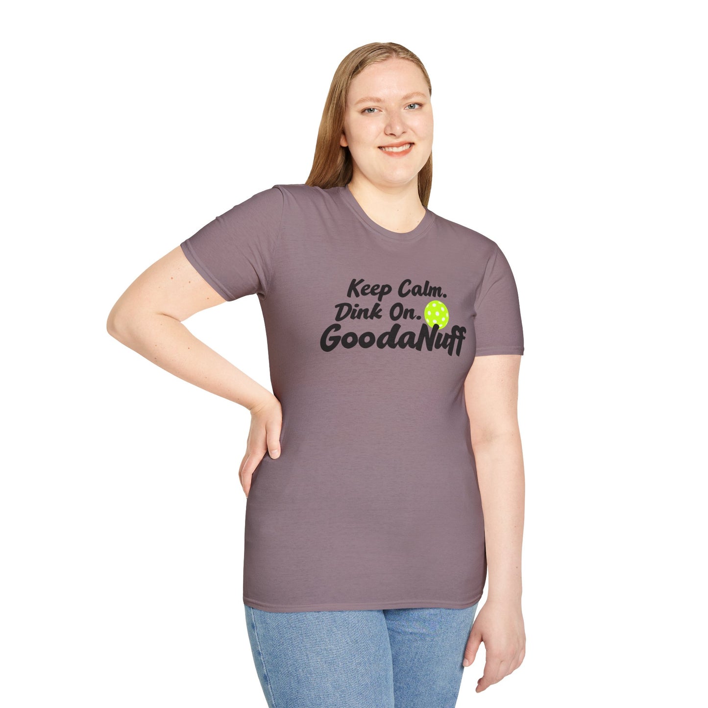 Keep Calm. Dink On. GoodaNuff Unisex Softstyle T-Shirt