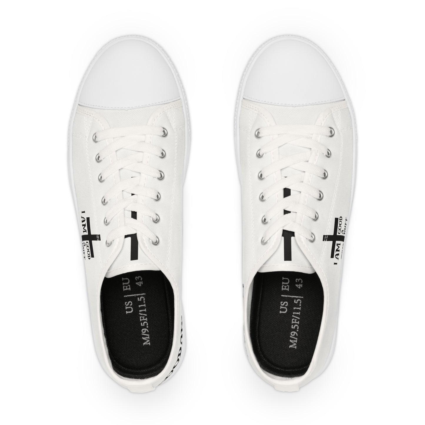 I AM GoodaNuff Mens Low Top Sneakers