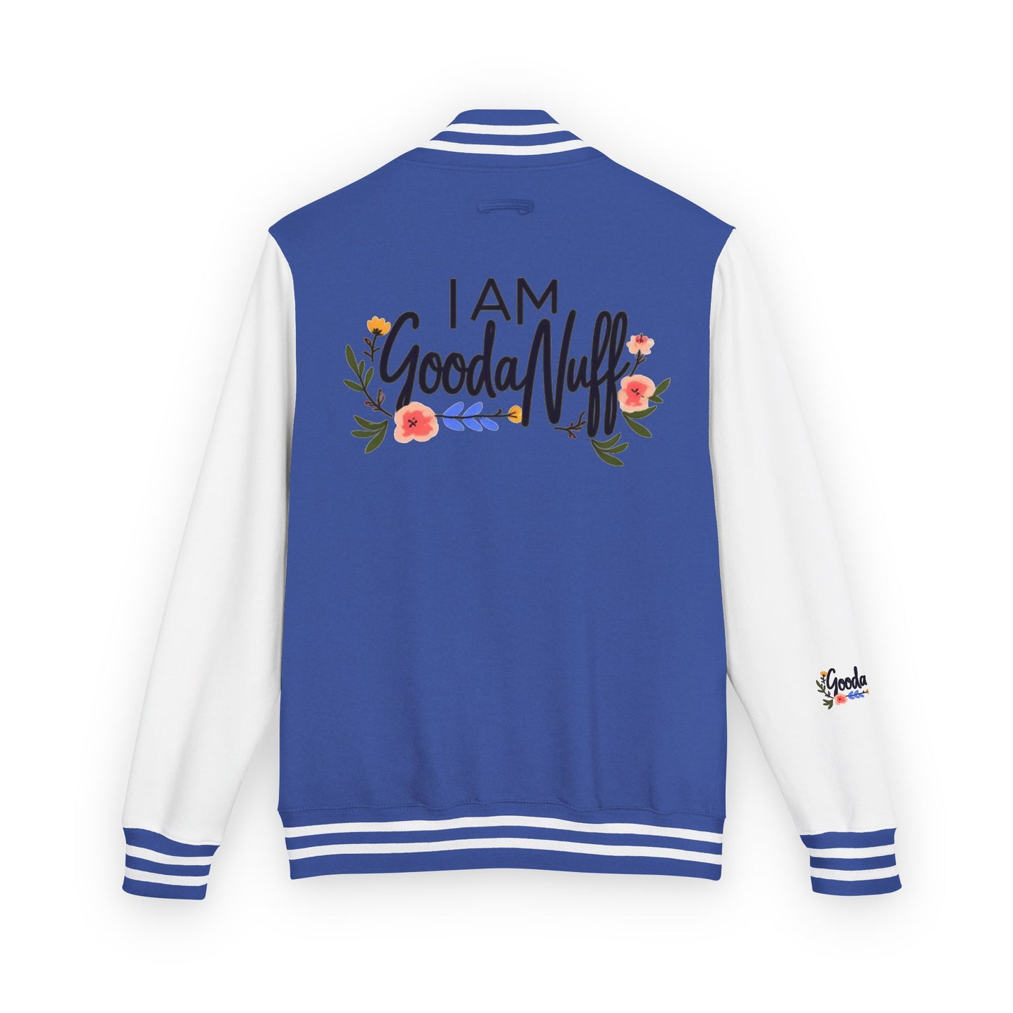I AM GoodaNuff Unisex Letterman Jacket