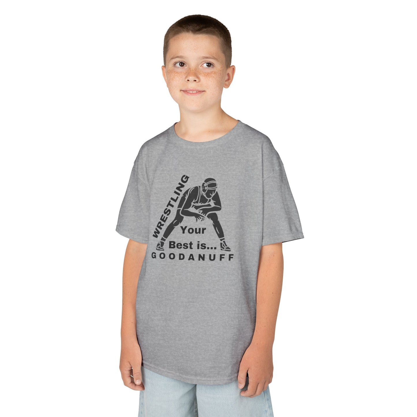 Wrestling Your Best is...GoodaNuff Unisex Youth T-Shirt