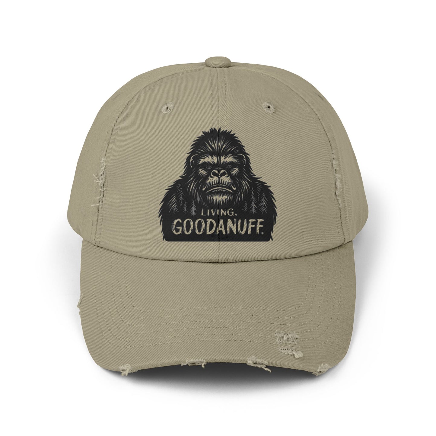 Living GoodaNuff Distressed Baseball Cap