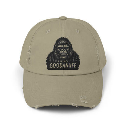 Living GoodaNuff Distressed Baseball Cap