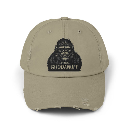 Living GoodaNuff Distressed Baseball Cap