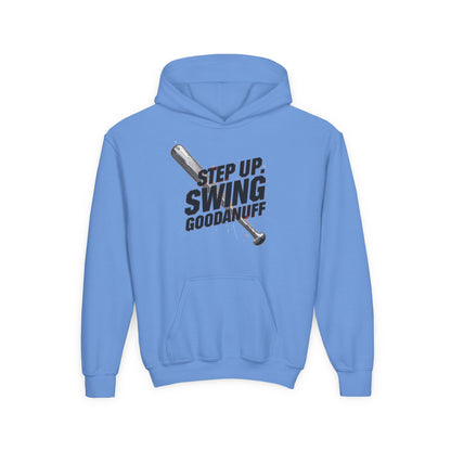Step Up. Swing GoodaNuff Unisex Youth Hoodie
