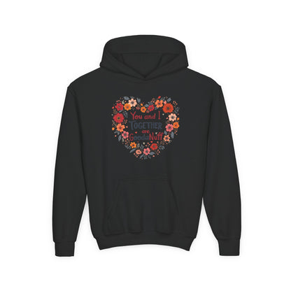 You and I Together are GoodaNuff Unisex Youth Hoodie