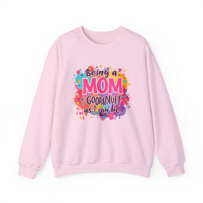 Being a Mom as GoodaNuff as I can be Unisex Softstyle T-Shirt