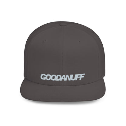 GoodaNuff Embroidery Flat Bill Cap