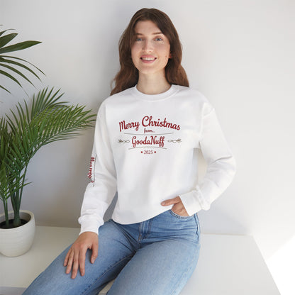 Merry Christmas from...GoodaNuff 2025 Unisex Crewneck