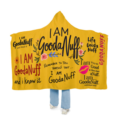 I Am GoodaNuff Lightweight Blanket Hoodie