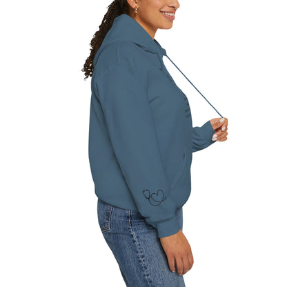 Heart of a Nurse. Saving Lives. Charting and Thriving. Always GoodaNuff Unisex Hoodie