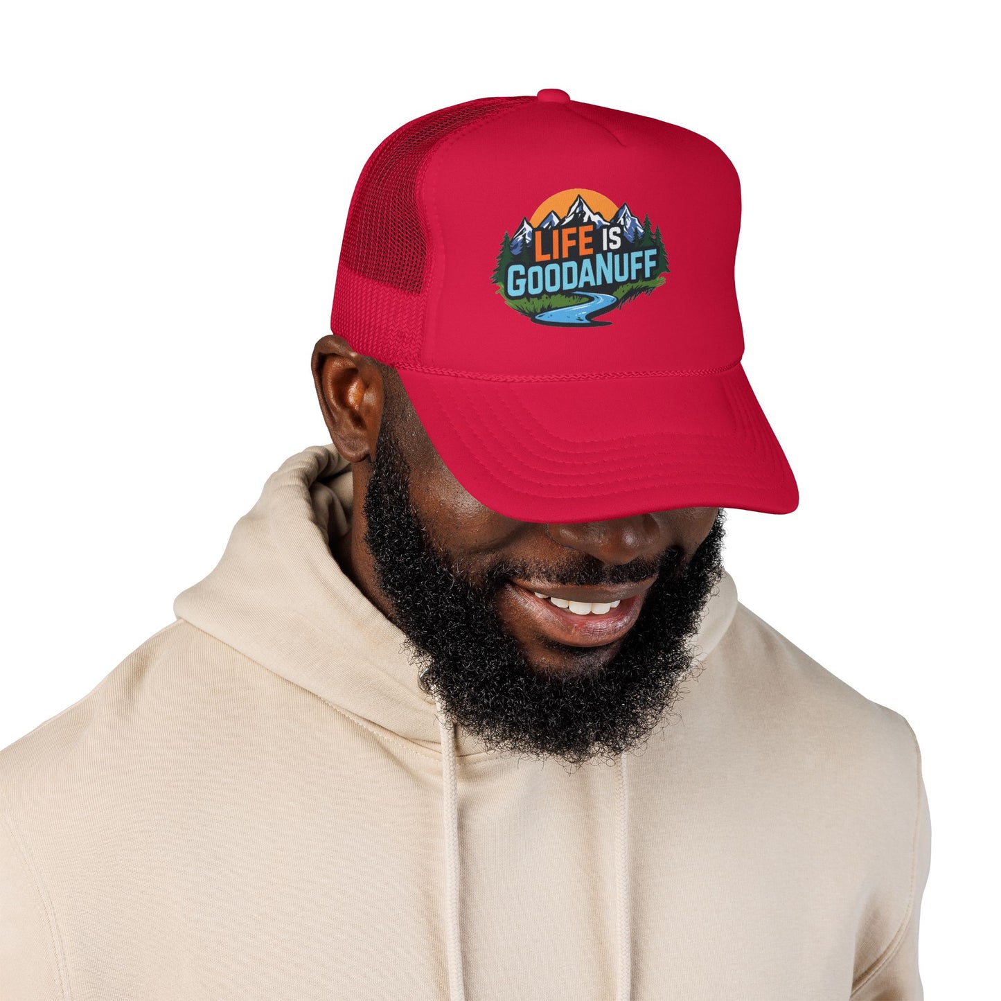 Life is GoodaNuff Trucker Hat