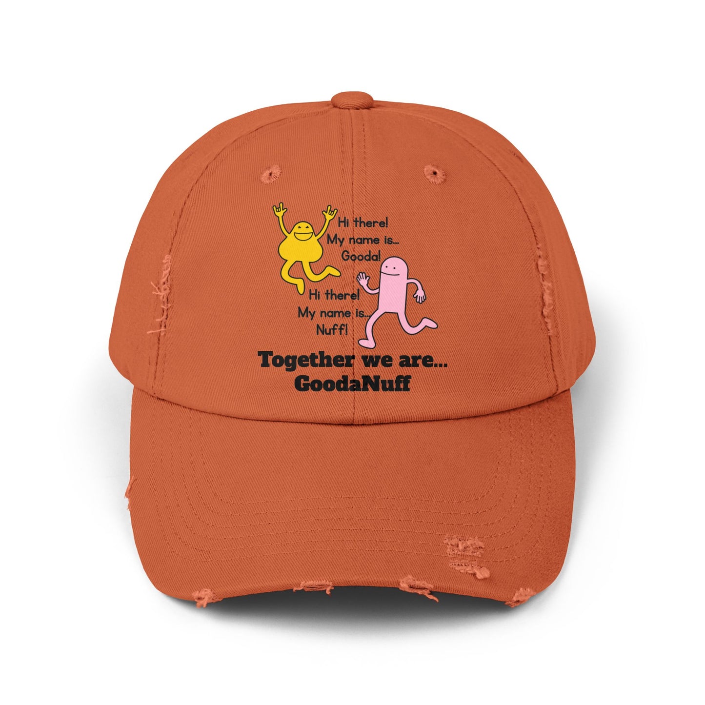Gooda and Nuff Distressed Baseball Cap