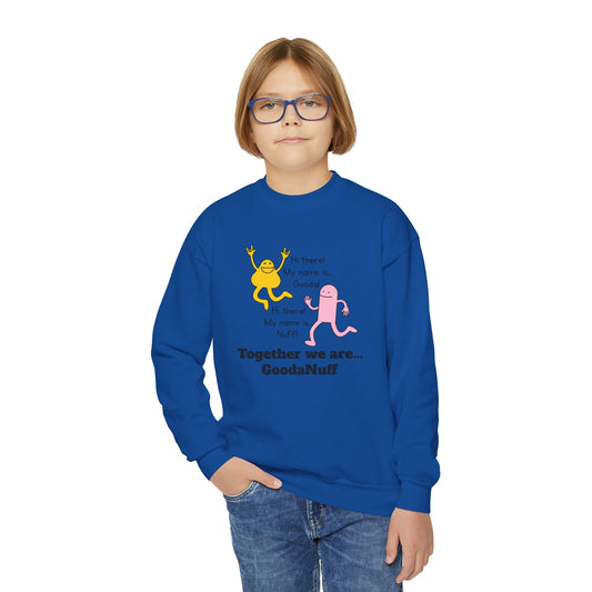 Gooda and Nuff Unisex Youth Crewneck