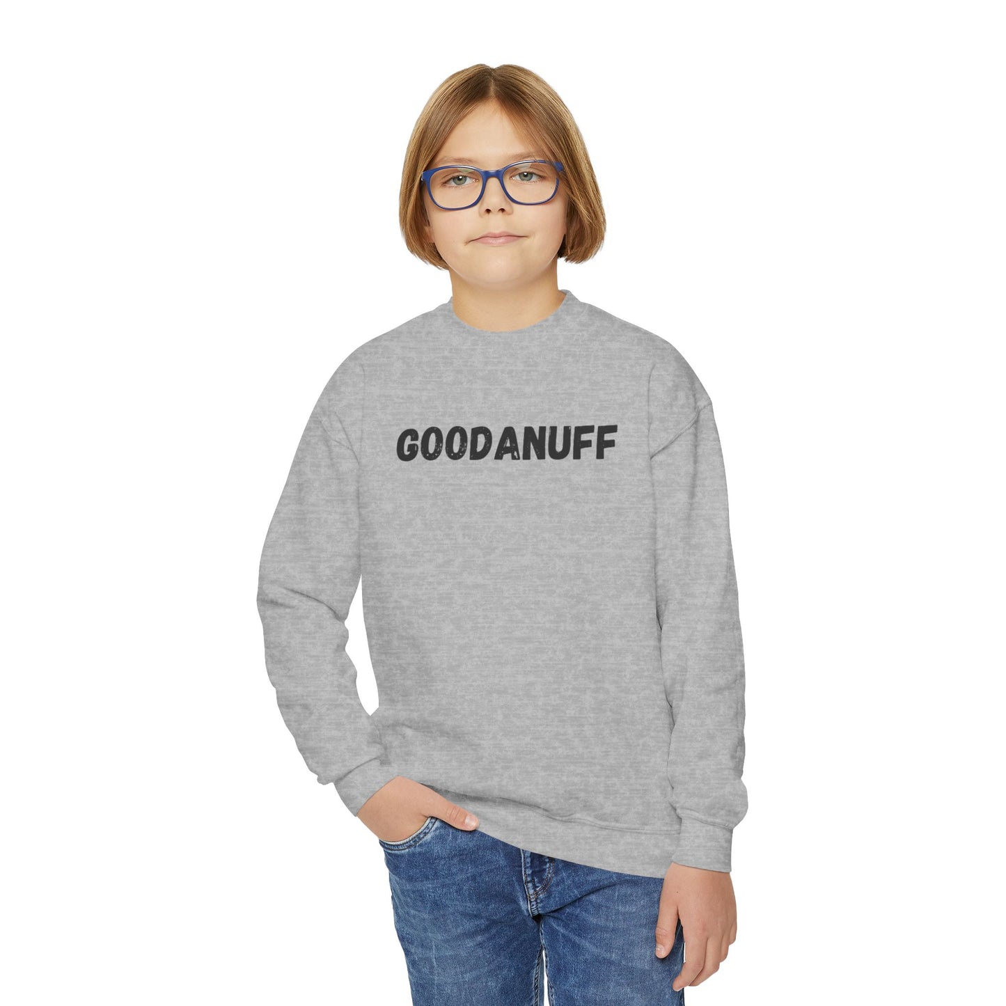 GoodaNuff Unisex Youth Crewneck