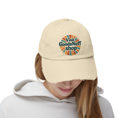 Vist HoodaNuff.sho Distressed Baseball Hat
