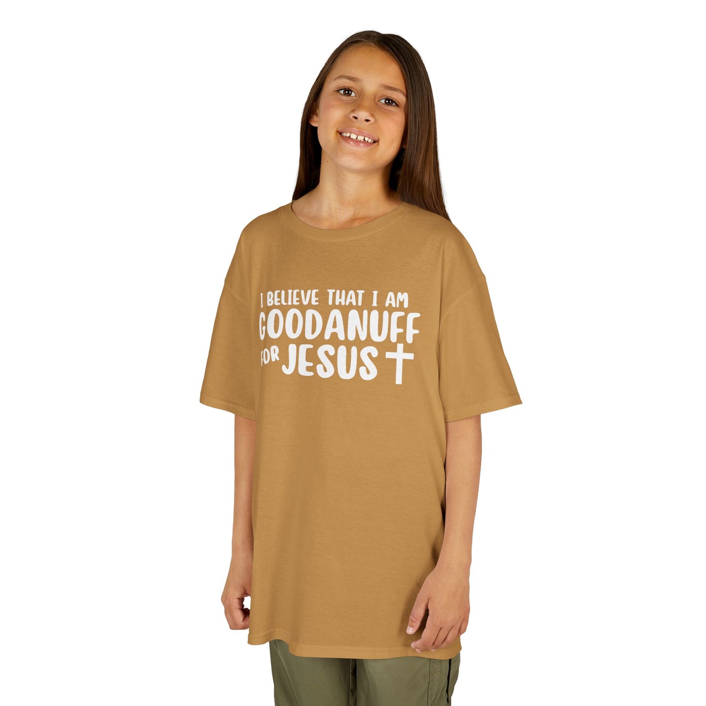 I Believe that I am GoodaNuff for Jesus Unisex Youth T-Shirt
