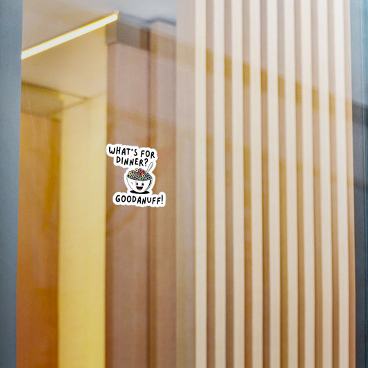 What's for Diner? Cereal. GoodaNuff Sticker