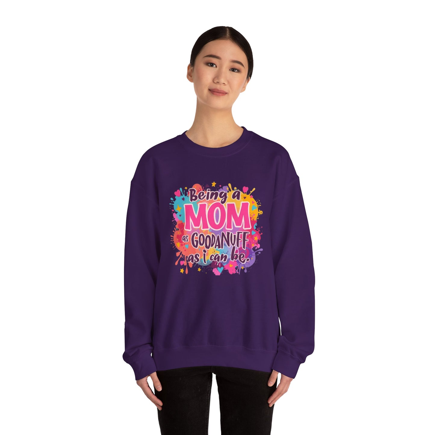 Being a Mom as GoodaNuff as I can be Unisex Softstyle T-Shirt