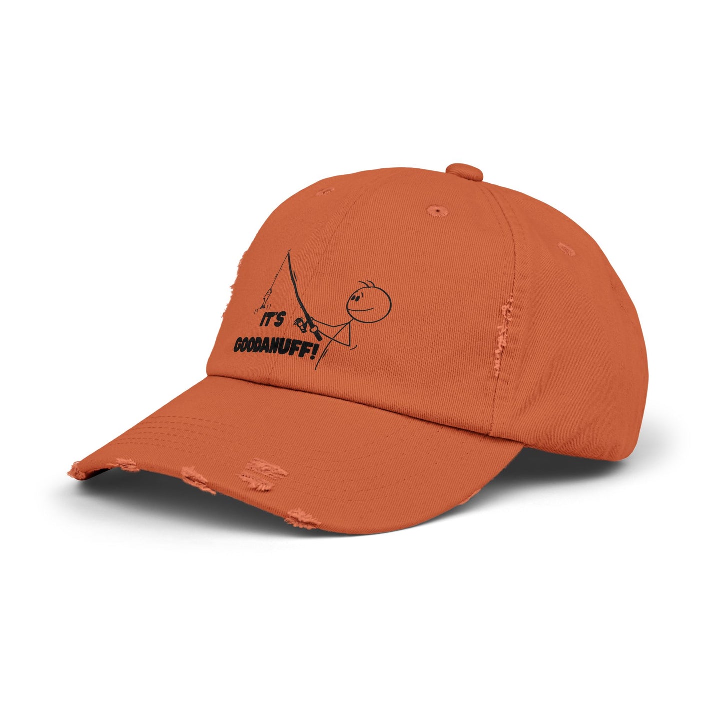 It's GoodaNuff Distressed Baseball Cap