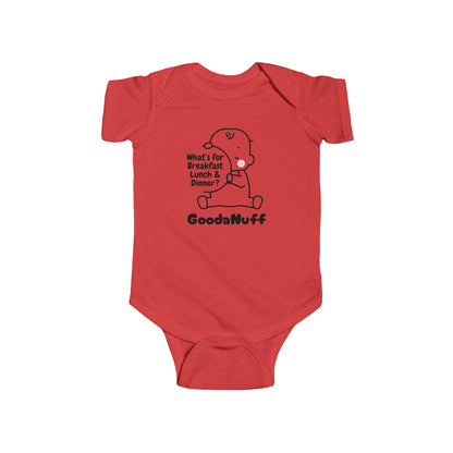 What’s for Breakfast Lunch & Dinner? GoodaNuff Onesie