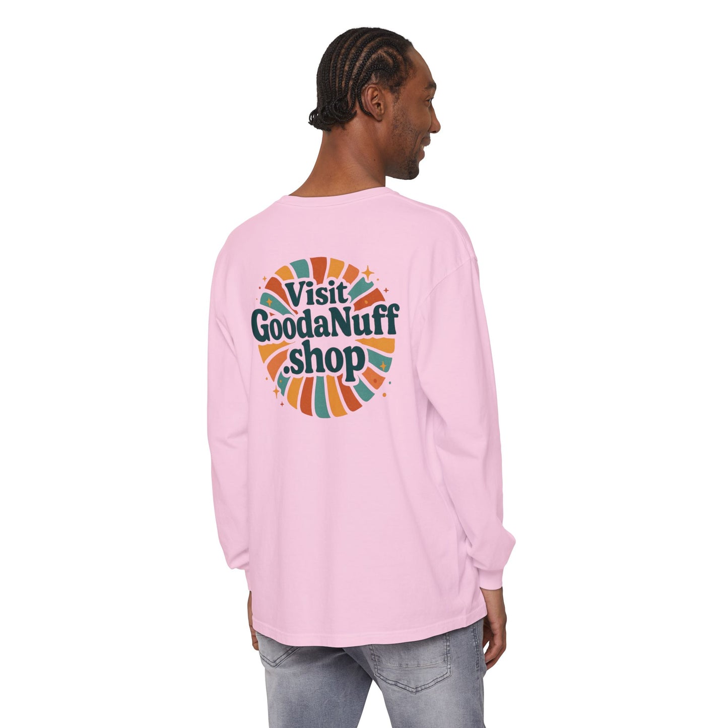 Visit GoodaNuff.shop Unisex Long Sleeve Tee
