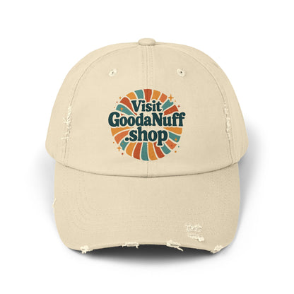 Vist HoodaNuff.sho Distressed Baseball Hat
