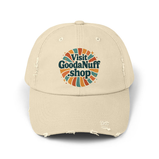 Vist HoodaNuff.sho Distressed Baseball Hat