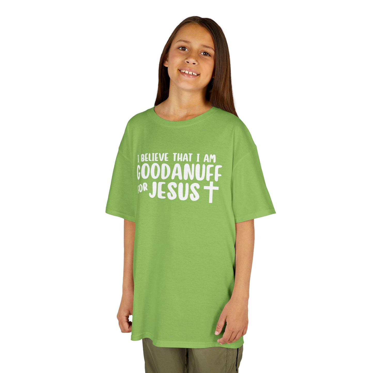 I Believe that I am GoodaNuff for Jesus Unisex Youth T-Shirt