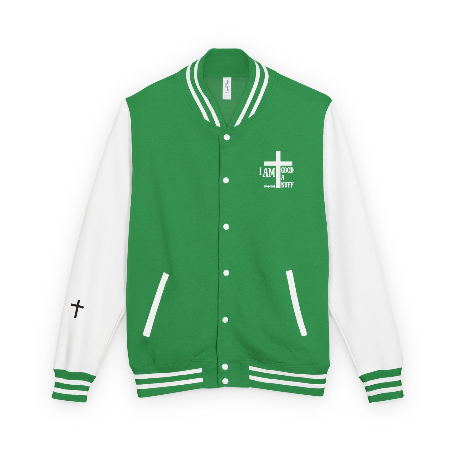 I AM GoodaNuff Unisex Letterman Jacket