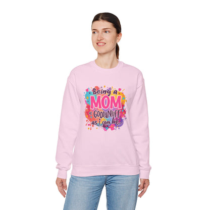 Being a Mom as GoodaNuff as I can be Unisex Softstyle T-Shirt