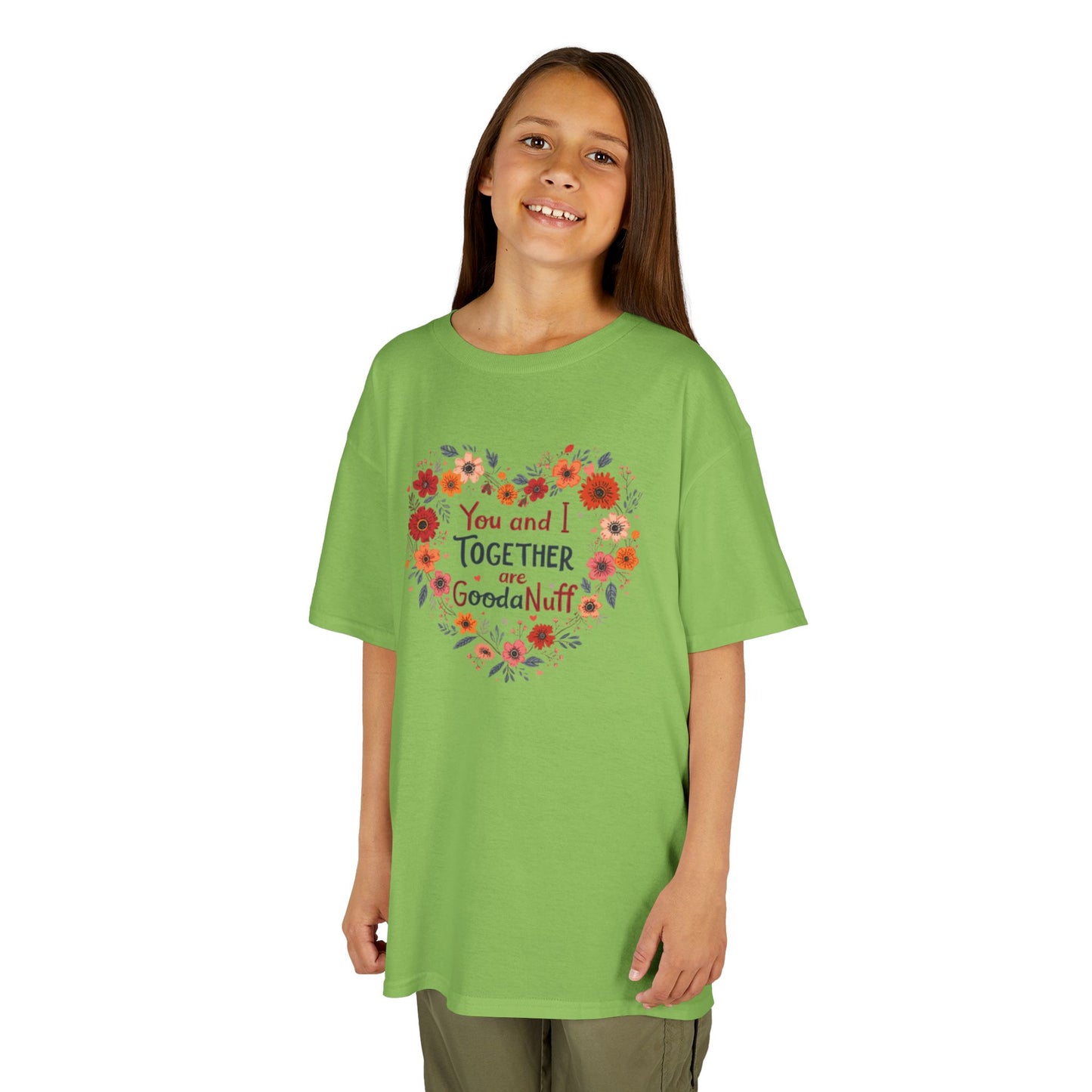 You and I Together are GoodaNuff Unisex Youth Valentines T-Shirt