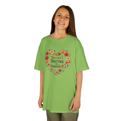 You and I Together are GoodaNuff Unisex Youth Valentines T-Shirt