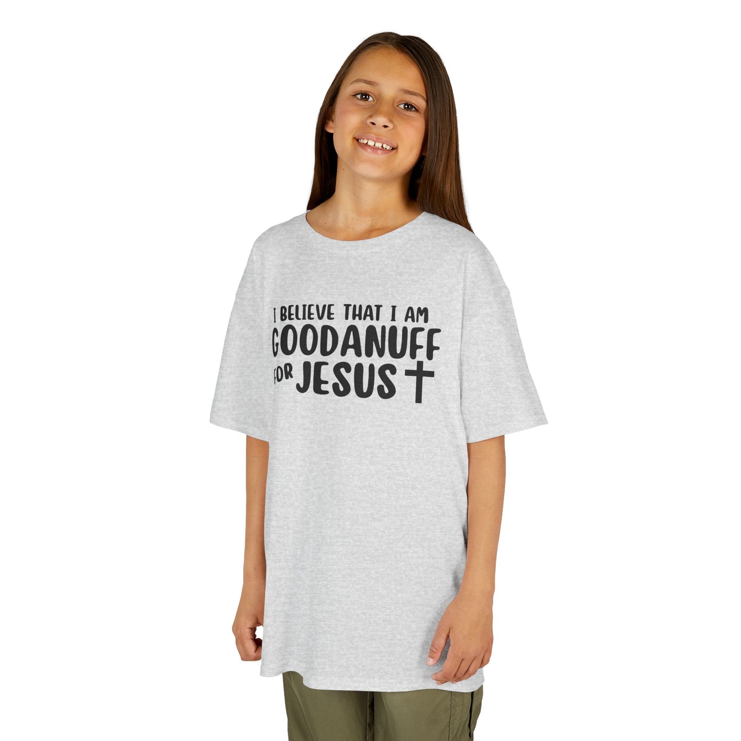 I Believe that I am GoodaNuff for Jesus Unisex Youth T-Shirt
