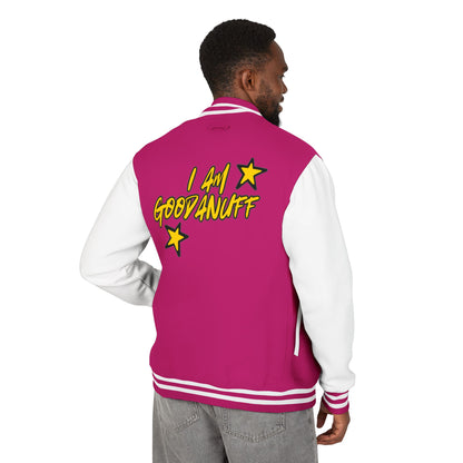I Am GoodaNuff Unisex Letterman Jacket