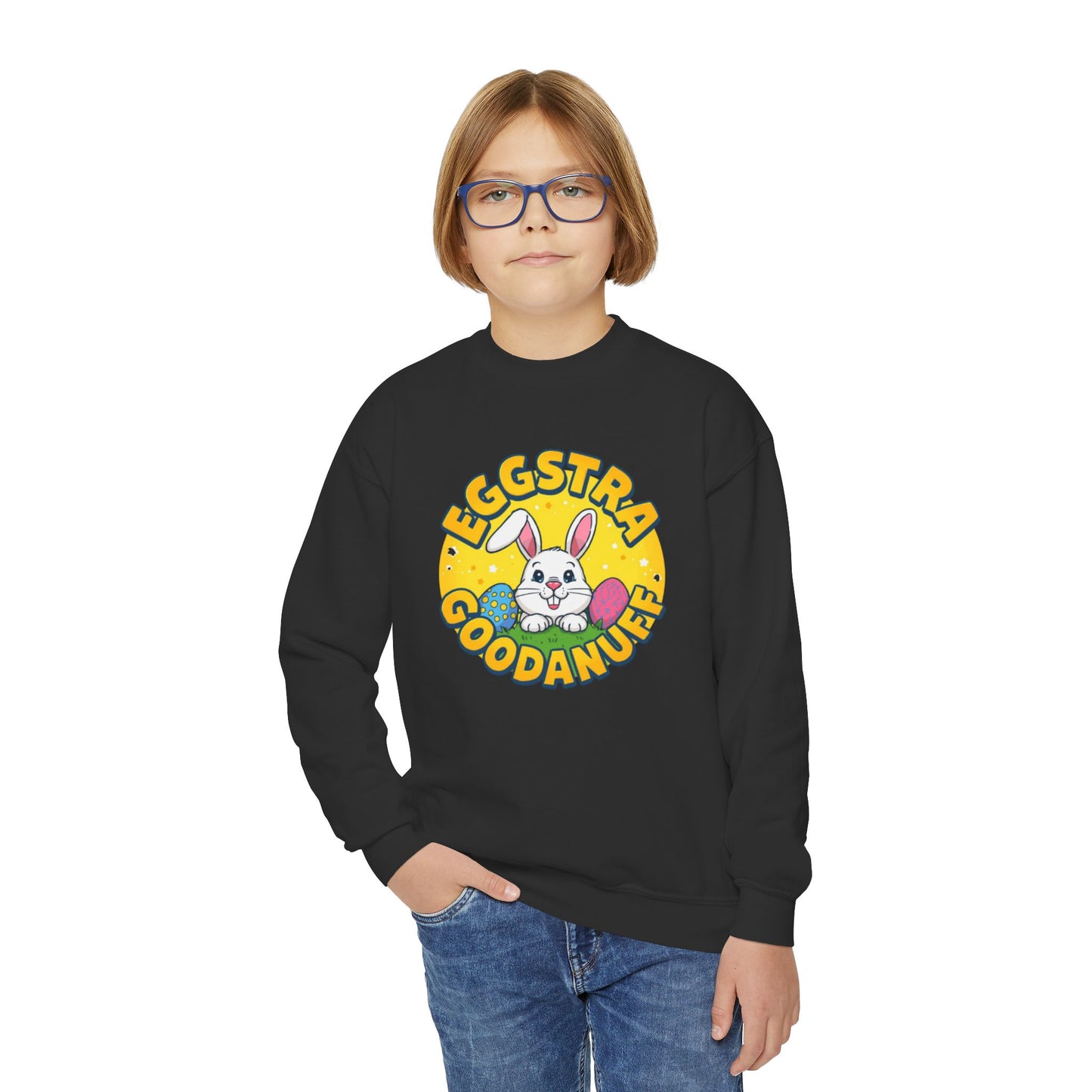 Eggstra GoodaNuff Unisex Youth Crewneck