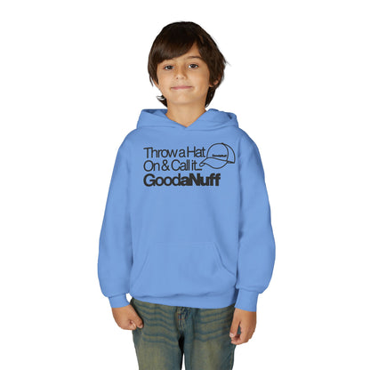 Throw a Hat on & call it GoodaNuff Unisex Youth Hoodie