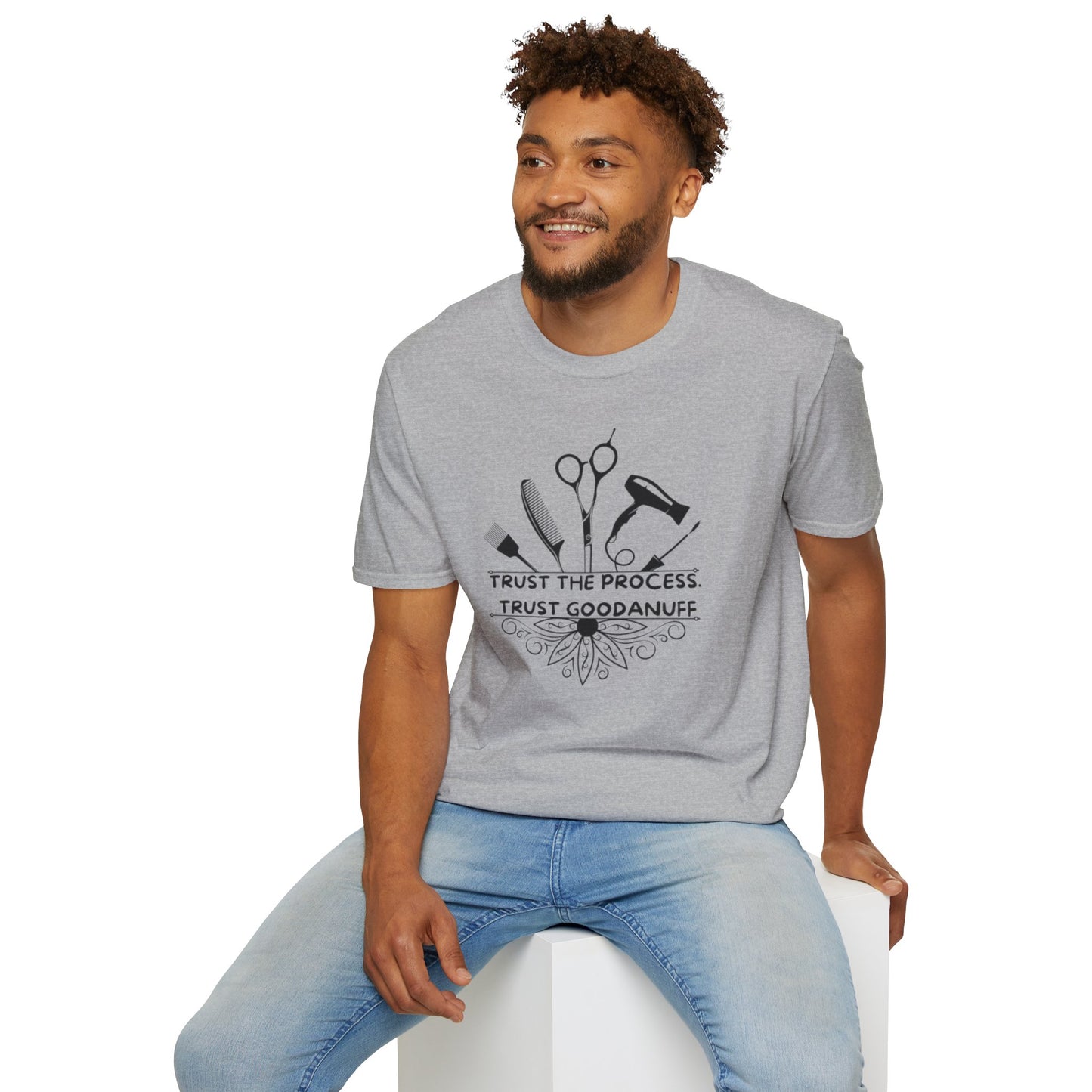 Trust the Process. Trust GoodaNuff Unisex Softstyle T-Shirt