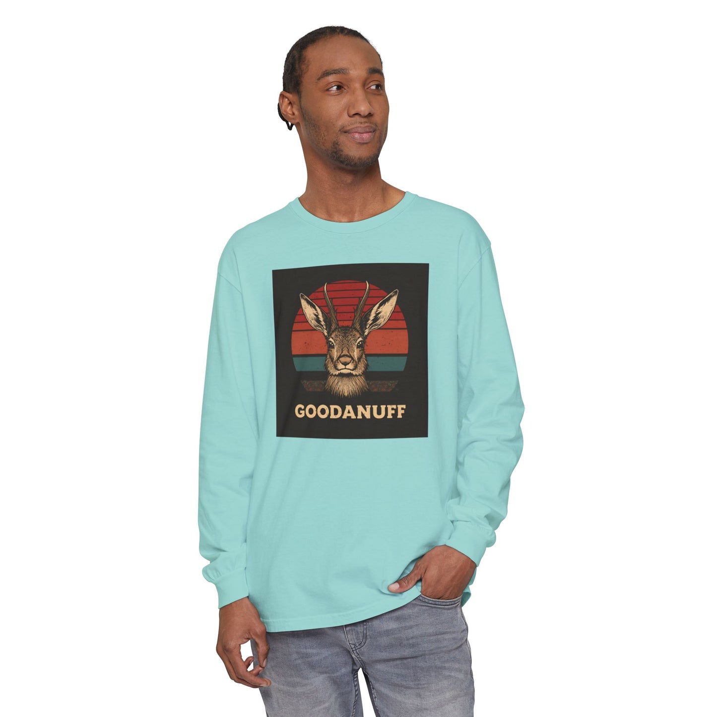 Jackalope...GoodaNuff Unisex Long Sleeve Tee