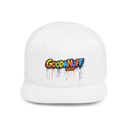 GoodaNuff.shop Embroidery Flat Bill Cap