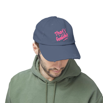 That's GoodaNuff Distressed Baseball Cap