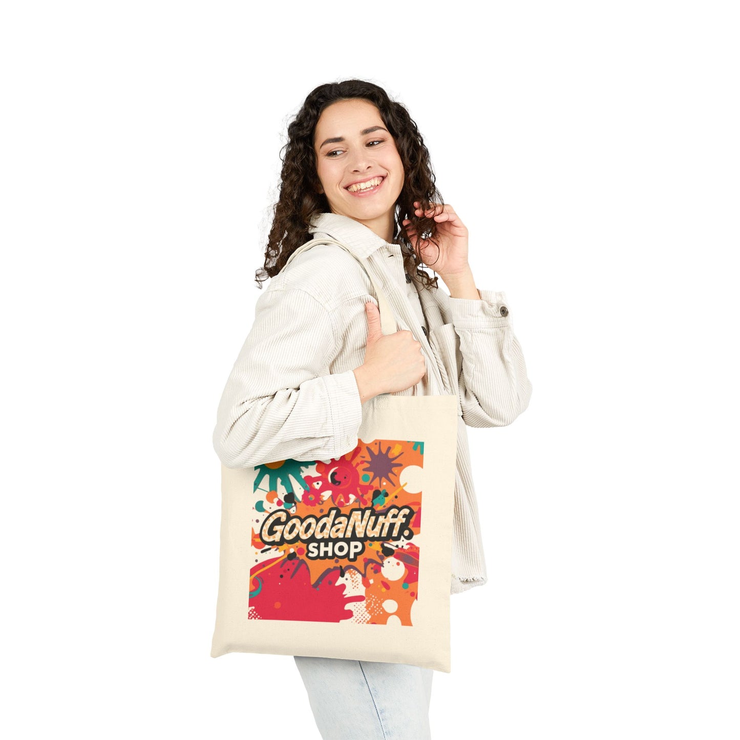 GoodaNuff.shop Cotton Tote Bag