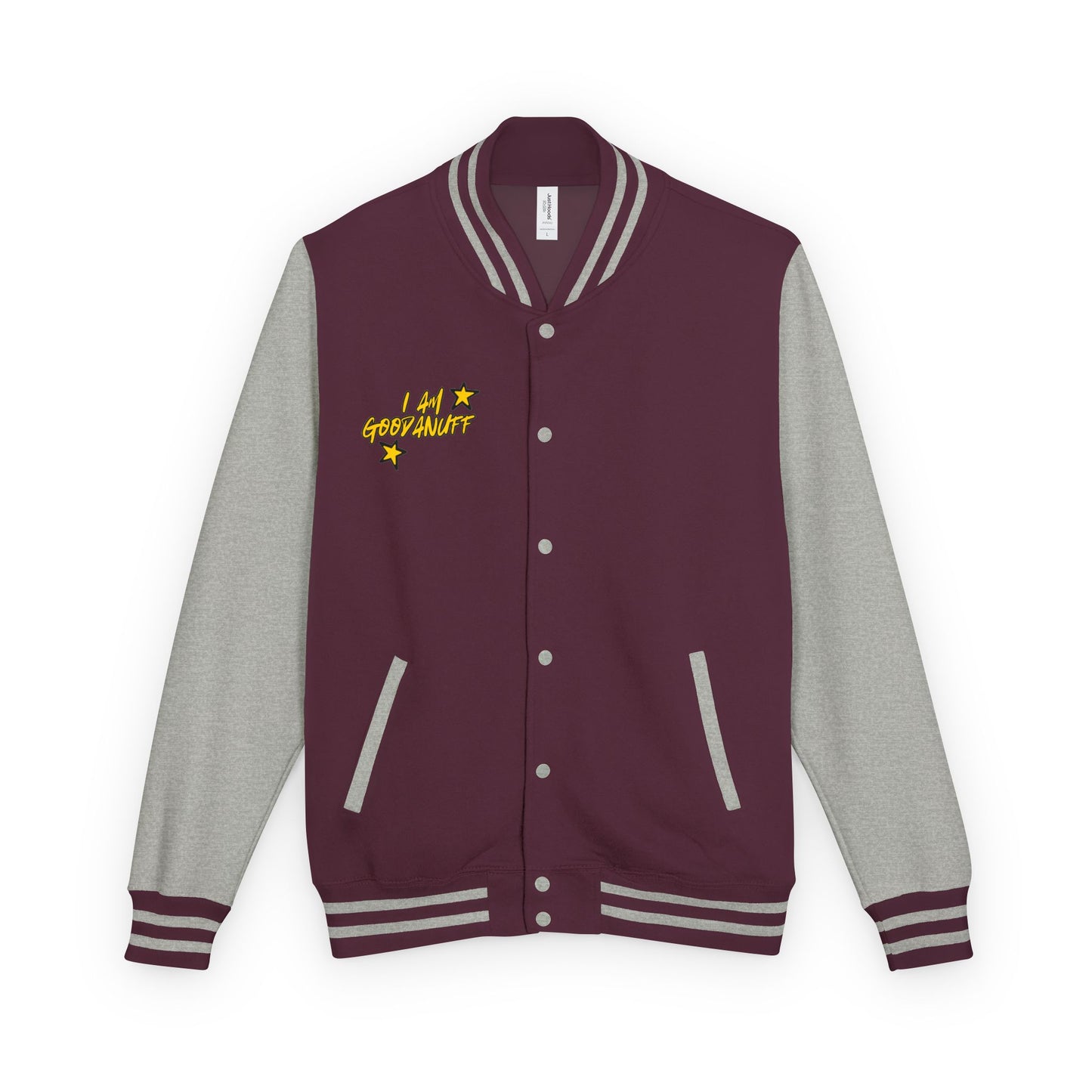 I Am GoodaNuff Unisex Letterman Jacket