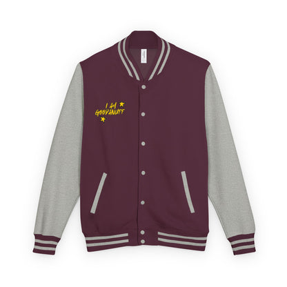 I Am GoodaNuff Unisex Letterman Jacket