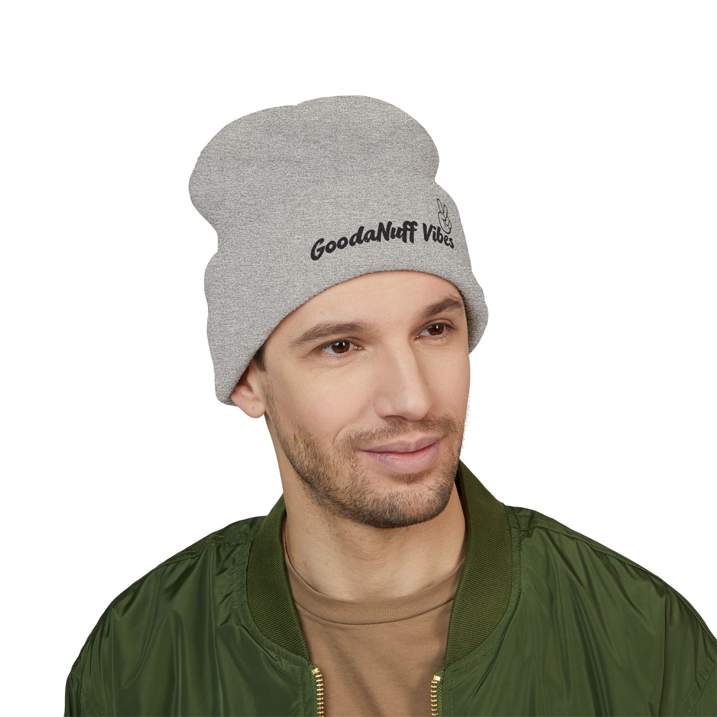 GoodaNuff Vibes Cuffed Beanie