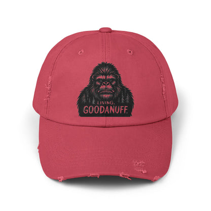 Living GoodaNuff Distressed Baseball Cap