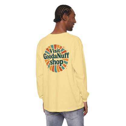 Visit GoodaNuff.shop Unisex Long Sleeve Tee